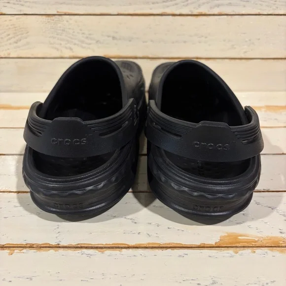 CROCS Black Men's Loafers & Slip-Ons - Picture 6 of 10